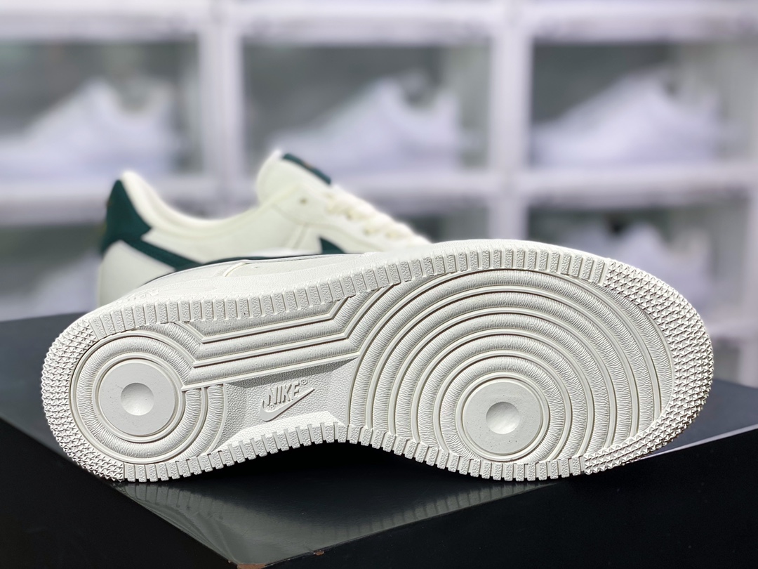 220 Air Force 1’07 Low QS”Sail/Dark Green/Gold”空军一号经典低帮百搭休闲运动板鞋MN5696-309
