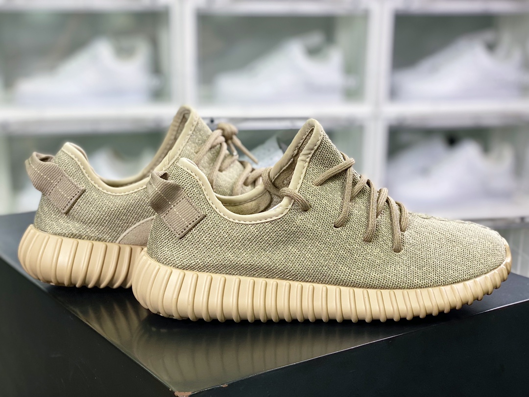 Yeezy Boost 350 Boost OG ”Oxford Tan” 350 first generation all-match lightweight casual sports jogging shoes ”first generation sand color” AQ2661