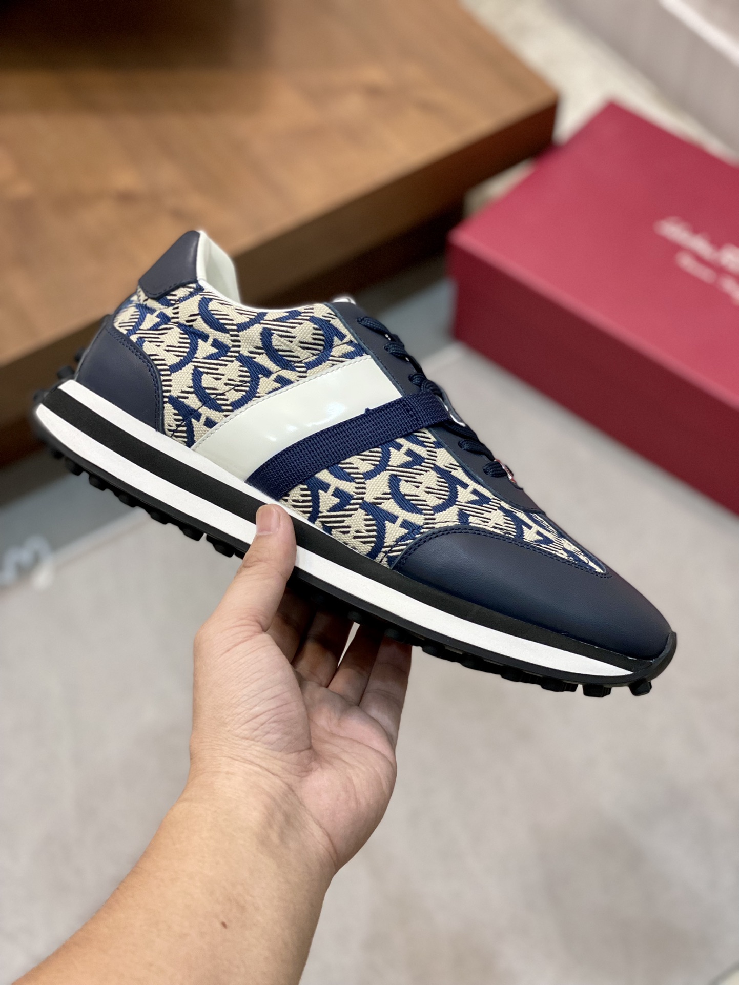 - Nuevo - Salvatore Fer - de gama alta de los hombres casual-sneakers original único genuino OEM mer