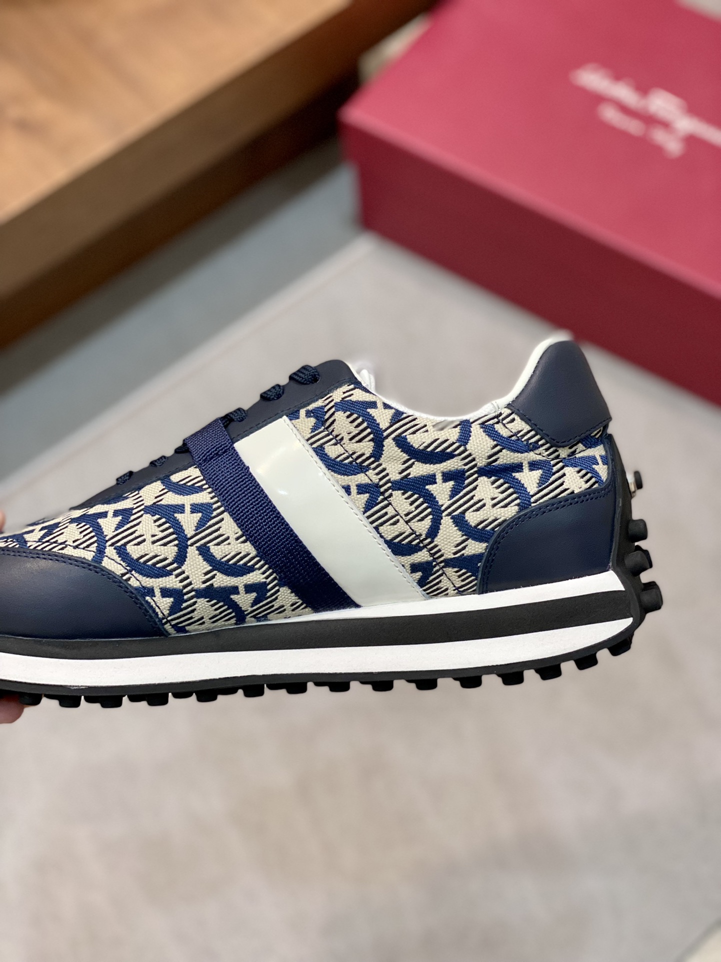 - Nuevo - Salvatore Fer - de gama alta de los hombres casual-sneakers original único genuino OEM mer