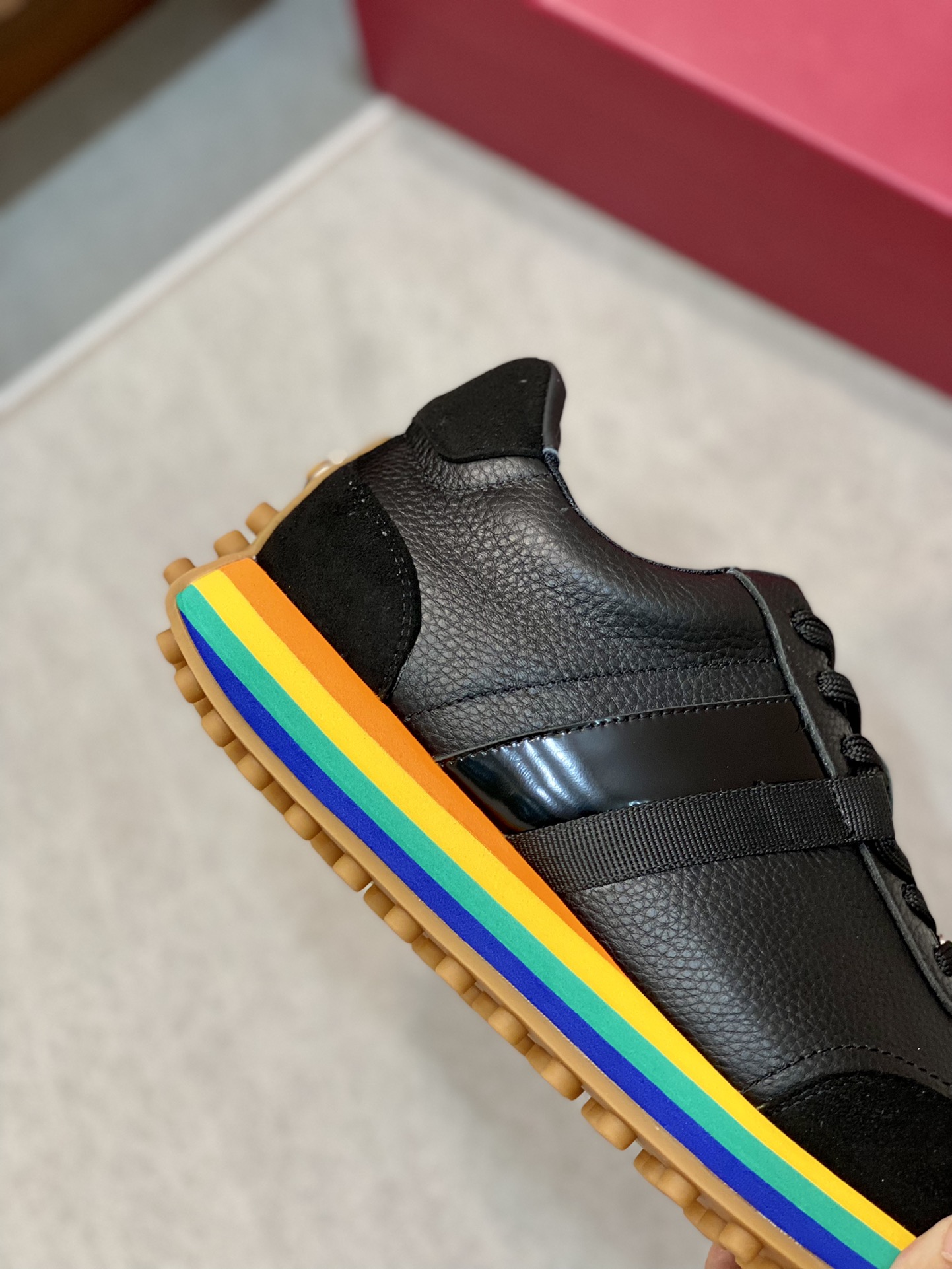 --Nuevo--Salvatore Fer--Hombres de gama alta Casual-Sneakers Original genuino OEM! ¡El original impo
