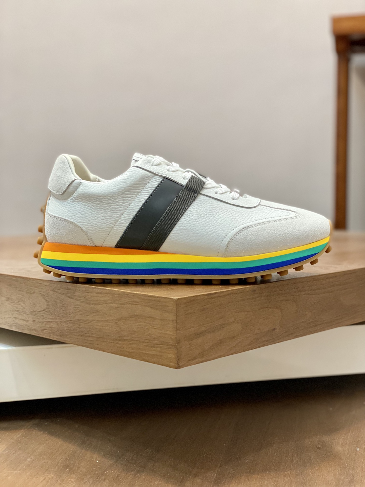 --Nuevo--Salvatore Fer--Hombres de gama alta Casual-Sneakers Original genuino OEM! ¡El original impo
