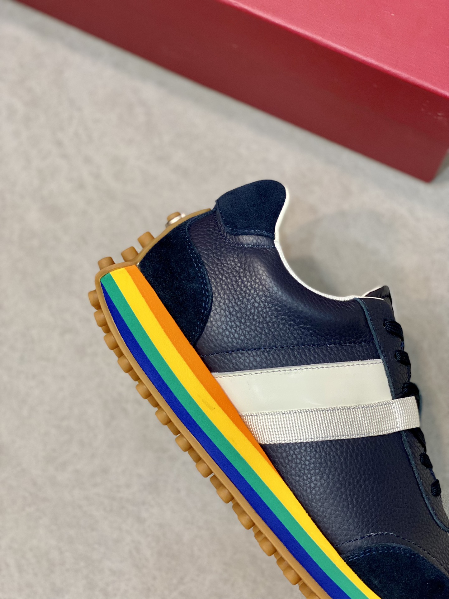 --Nuevo--Salvatore Fer--Hombres de gama alta Casual-Sneakers Original genuino OEM! ¡El original impo