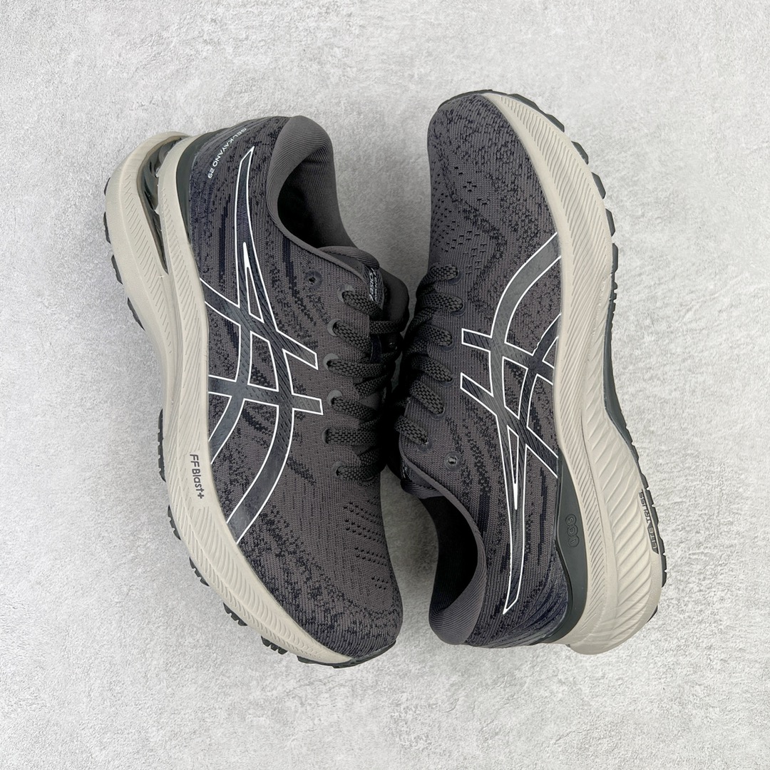 图片[3]-💰170 ASICS GEL-KAYANO 29 亚瑟士缓震保护防滑耐磨透气低帮马拉松跑步鞋 鞋面采用工程弹性针织鞋面 为跑者提供良好的穿着透气性、舒适性和支撑性 外置后跟稳定片 舒适包覆双脚 并提供有力支撑 全新FF Blast Plus中底科技 在保持鞋款轻量 缓震的同时带来舒适的脚感 科技解析 GEL缓震胶 鞋后跟可视GEL缓震胶 为足跟提供更加充分的冲击防护 尺码：36 37 37.5 38 39 39.5 40 40.5 41.5 42 42.5 43.5 44 44.5 45 编码：Qby2936040-运动鞋