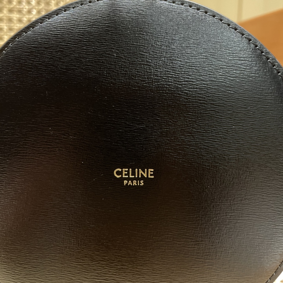 CELINE BUCKET TRIOMPHE 25CM 水桶包 199913黑色