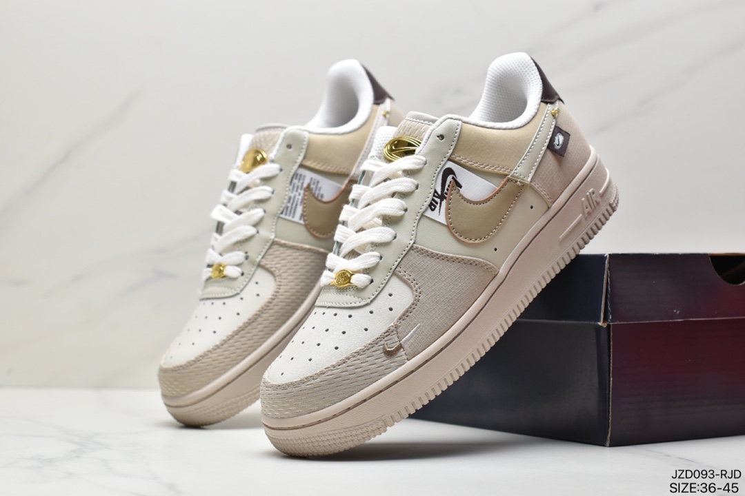 140 耐克Nike Air Force 1 Low 空军一号低帮百搭休闲运动板鞋CI0919-100