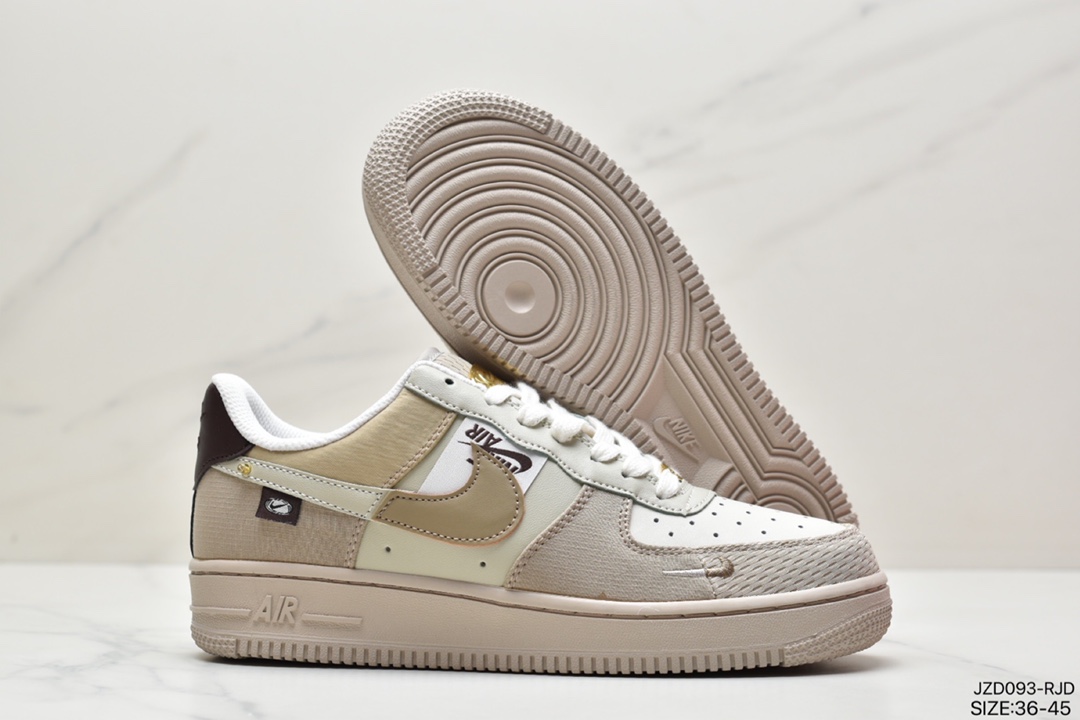 140 耐克Nike Air Force 1 Low 空军一号低帮百搭休闲运动板鞋CI0919-100