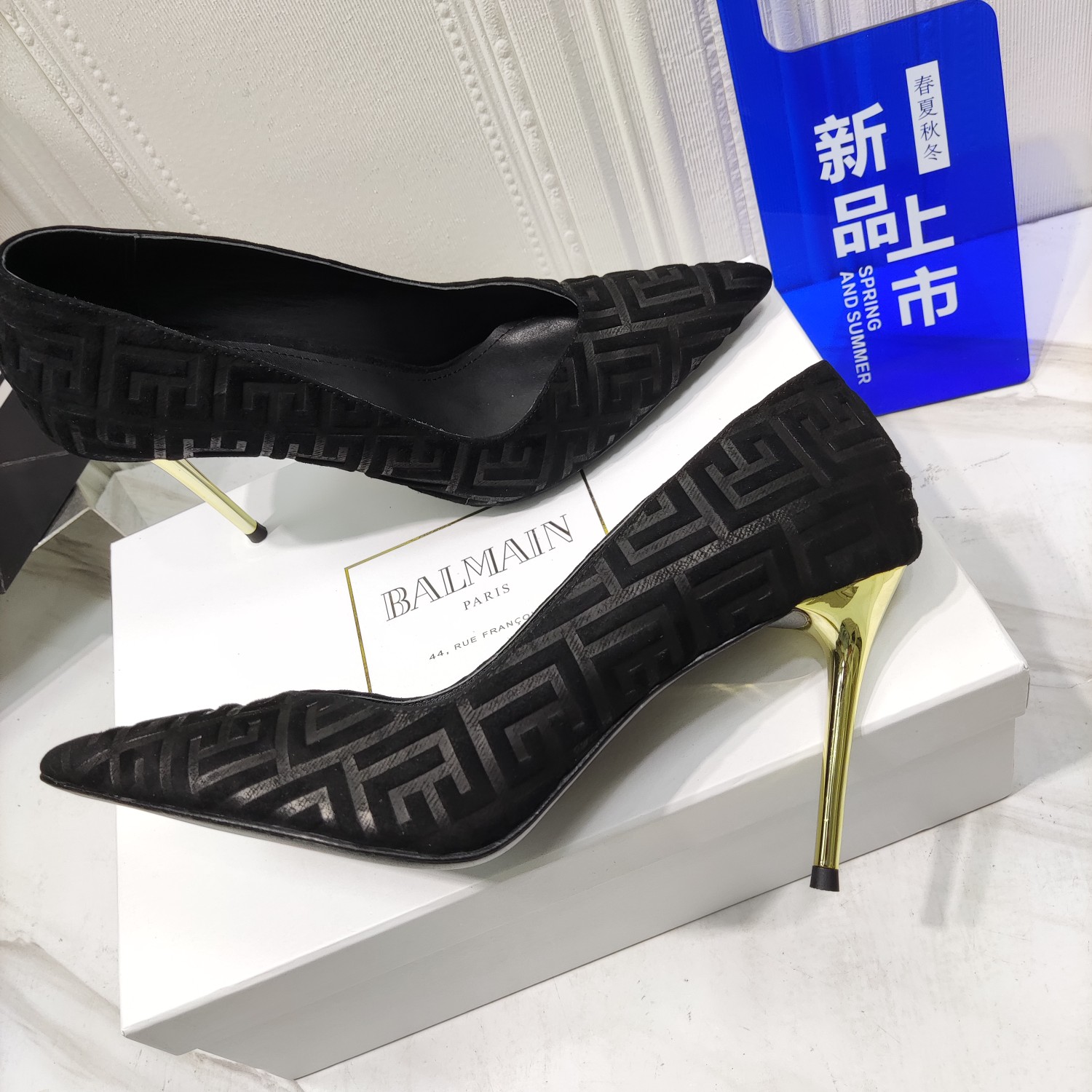 “Zenium High Heels 2022 Collection: Premium Materials, Italian Soles, 9.5CM Height” - 图片 6