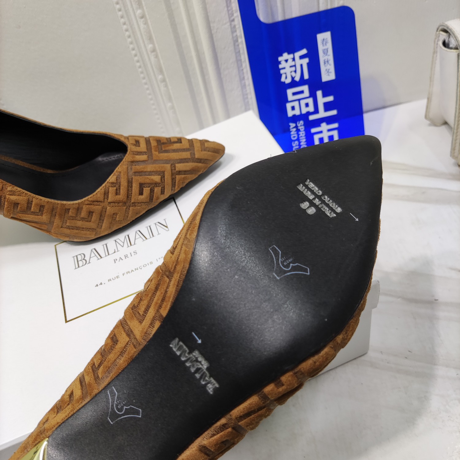 Bal*ain’s 2022 High Heels: Luxurious Materials, Italian Soles, 9.5CM Height - 图片 6