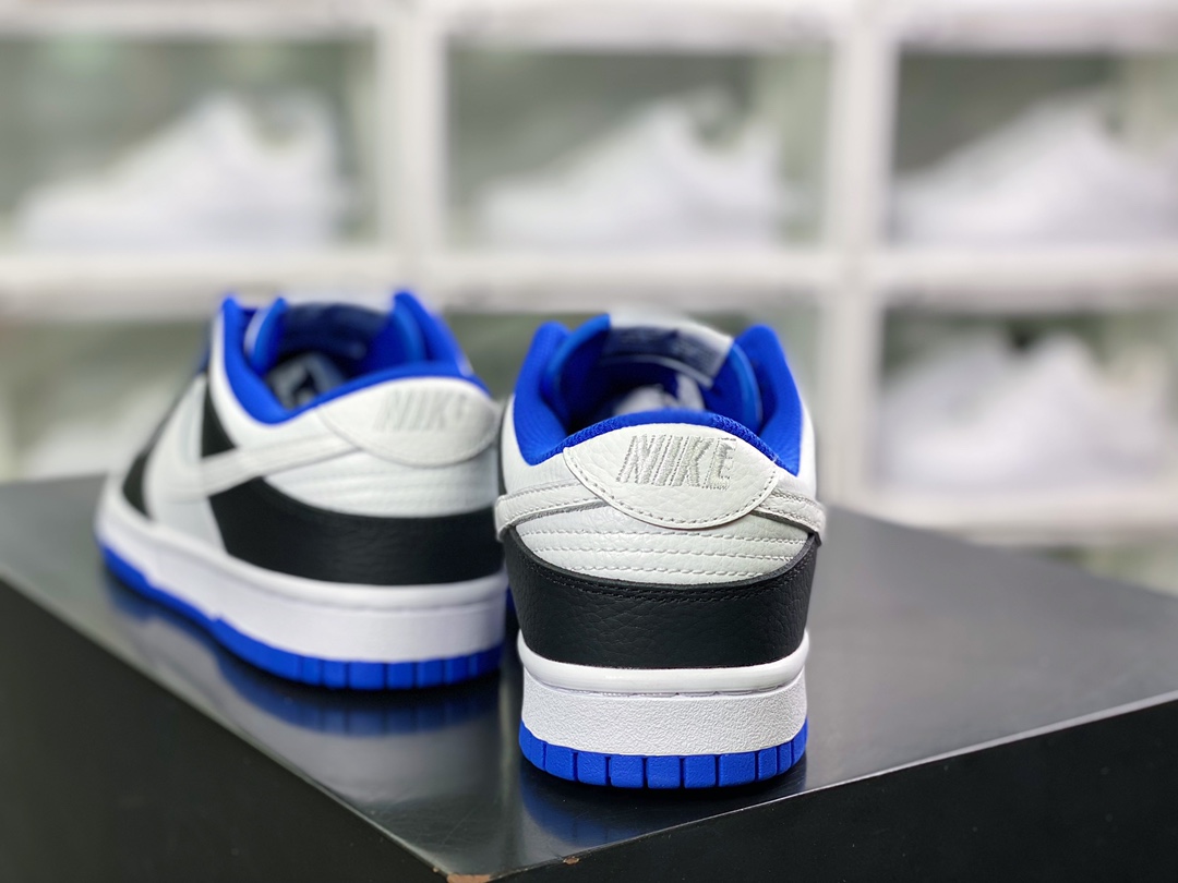 300 SB Dunk Low”White/Black/Royal”扣篮系列低帮板鞋“黑白蓝小闪电”FD9064-110