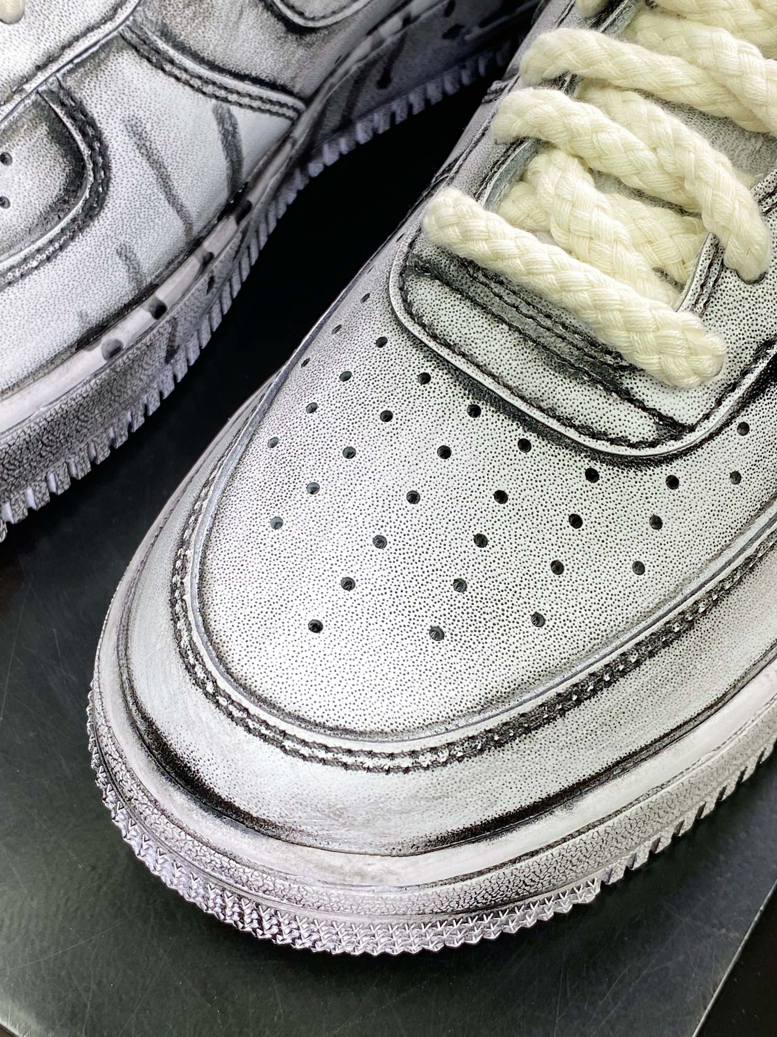 380  Air Force 1'07 Low”White/Blue/Chrome Hearts”空军一号经典低帮百搭休闲运动板鞋CW2288-111