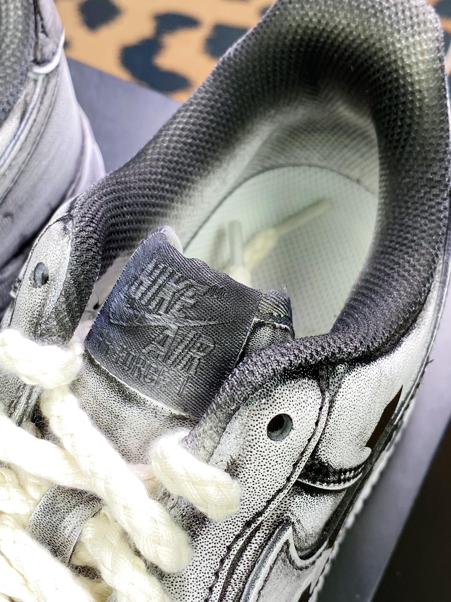 380  Air Force 1'07 Low”White/Blue/Chrome Hearts”空军一号经典低帮百搭休闲运动板鞋CW2288-111