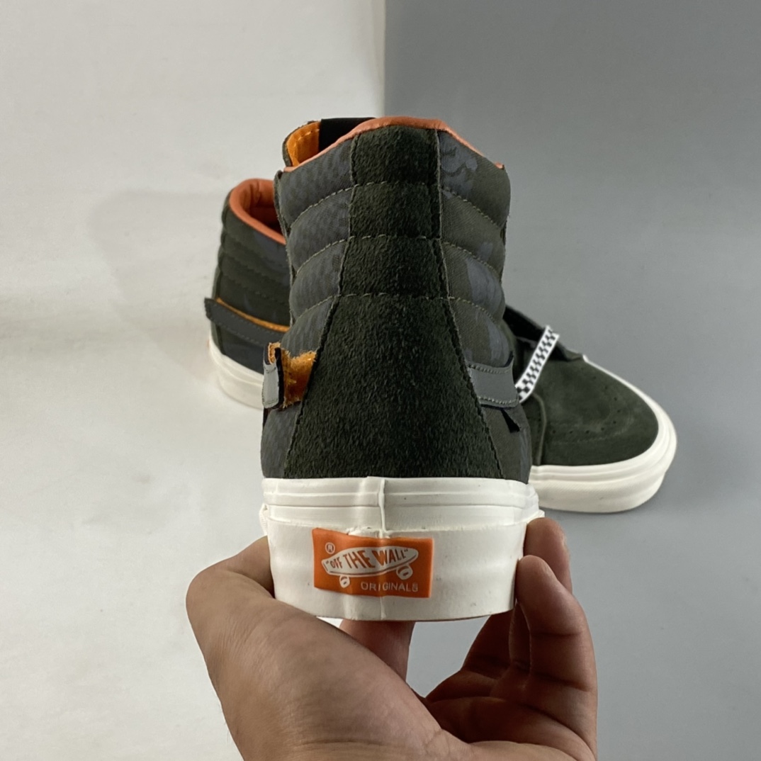 Porter x Vans Sk8-Hi Reissue VLT Lx Joint Series High Top Casual Sneakers VN0A4BVBWW6