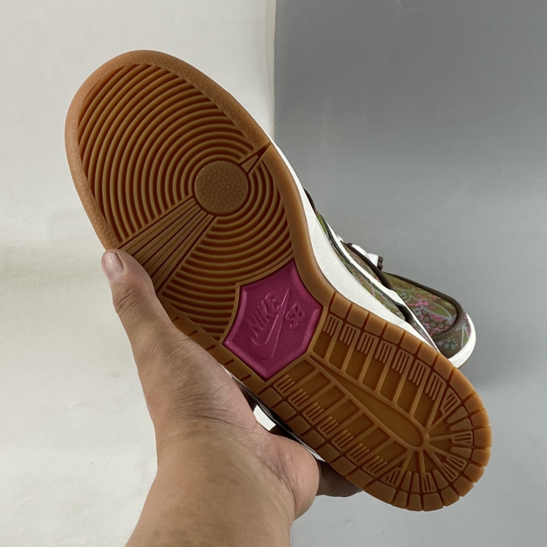 P300 Nike SB Dunk Low ” Paisley ” 棕白腰果花 撕撕乐 低帮运动休闲板鞋 DH7534-200