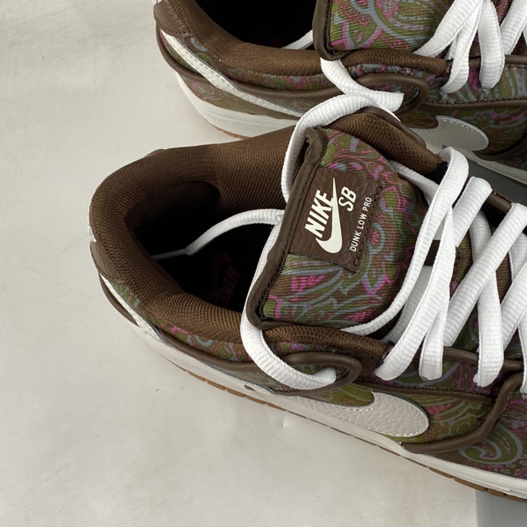 P300 Nike SB Dunk Low ” Paisley ” 棕白腰果花 撕撕乐 低帮运动休闲板鞋 DH7534-200