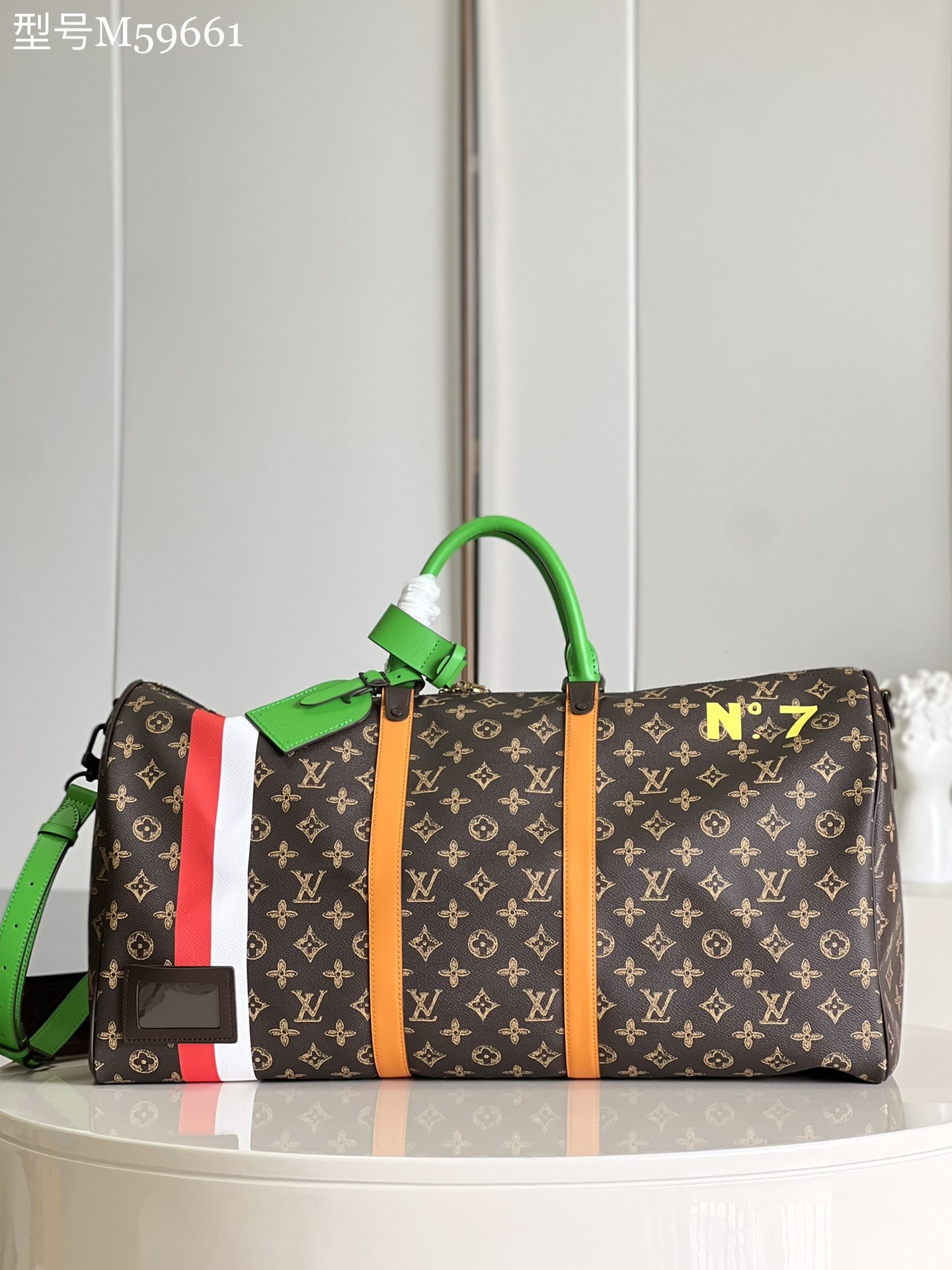 Louis Vuitton LV Keepall Travel Bags Monogram Canvas M59661