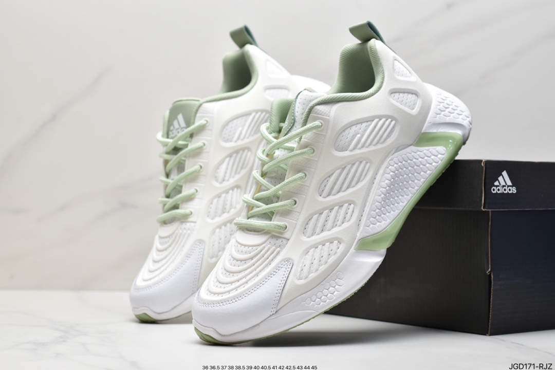 adidas AlphaBOUNCE Beyond M Alpha 700V3 series special-shaped casual sports jogging shoes CG3425