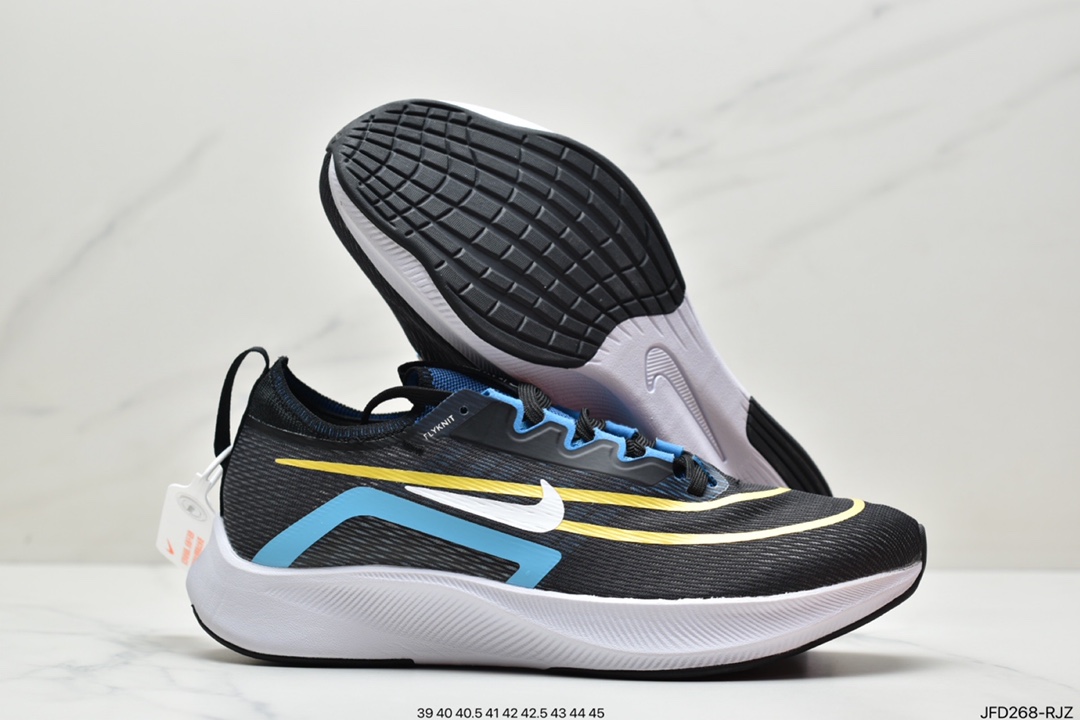 Nike Zoom Fly 4 Men's Super Elastic Carbon Plate Running Shoes CT2392-100