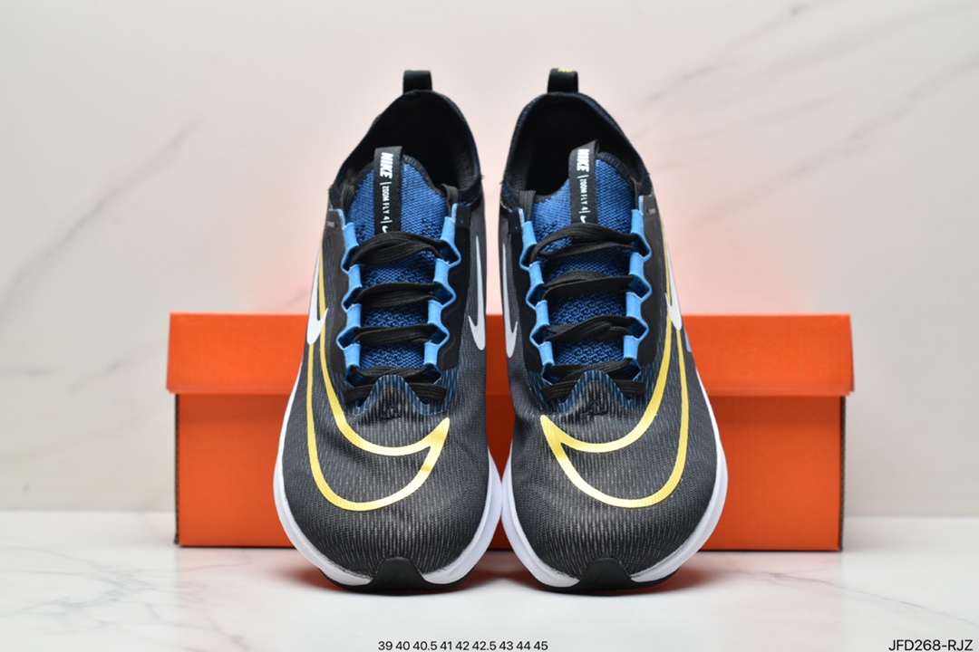 Nike Zoom Fly 4 Men's Super Elastic Carbon Plate Running Shoes CT2392-100