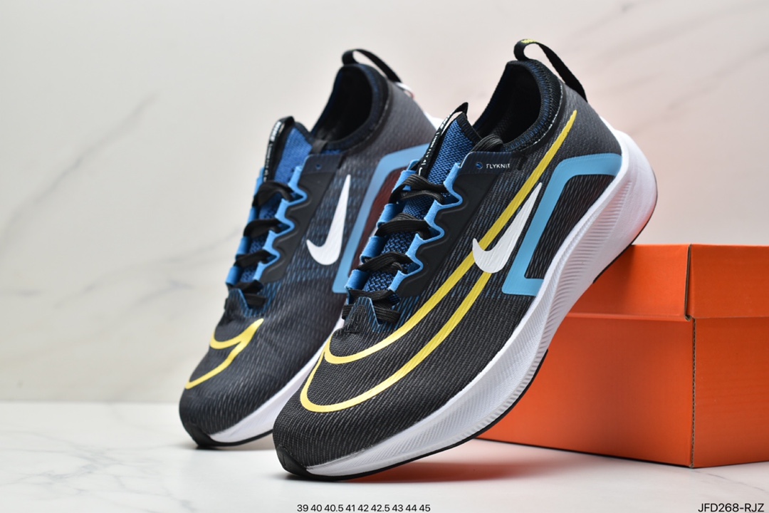 Nike Zoom Fly 4 Men's Super Elastic Carbon Plate Running Shoes CT2392-100