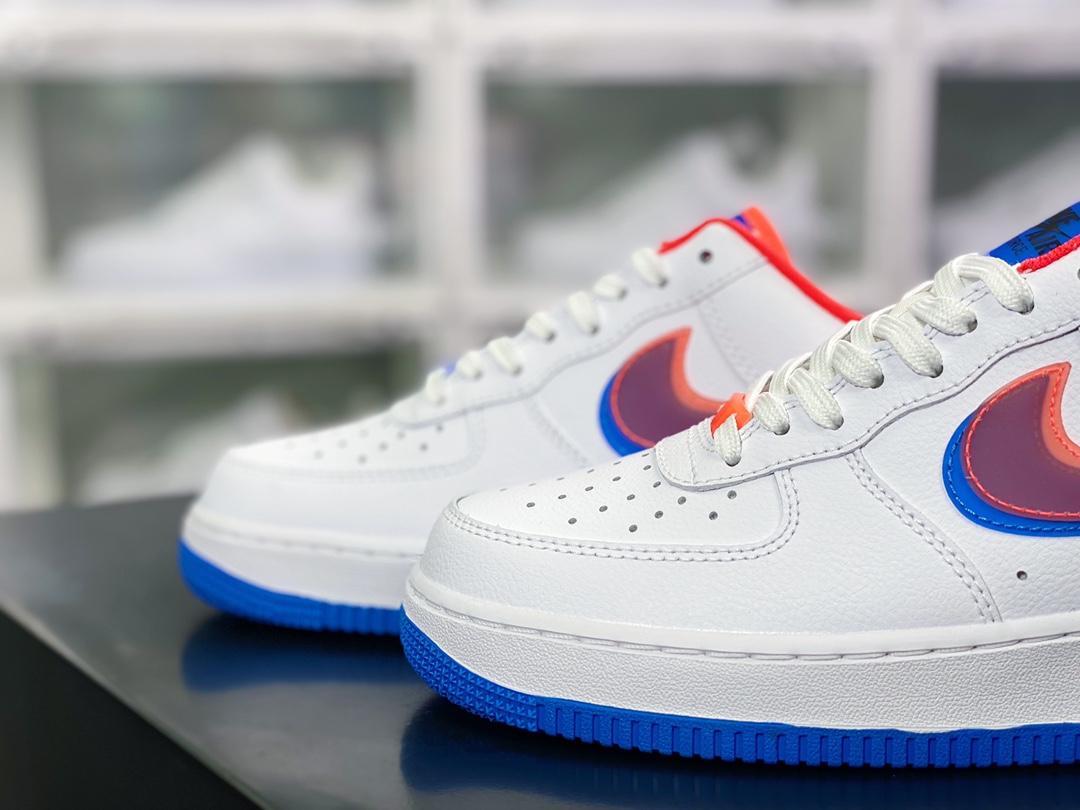 200  Air Force 1 '07 Low”White/Red/Blue”空军一号经典低帮百搭休闲运动板鞋DA3039-623
