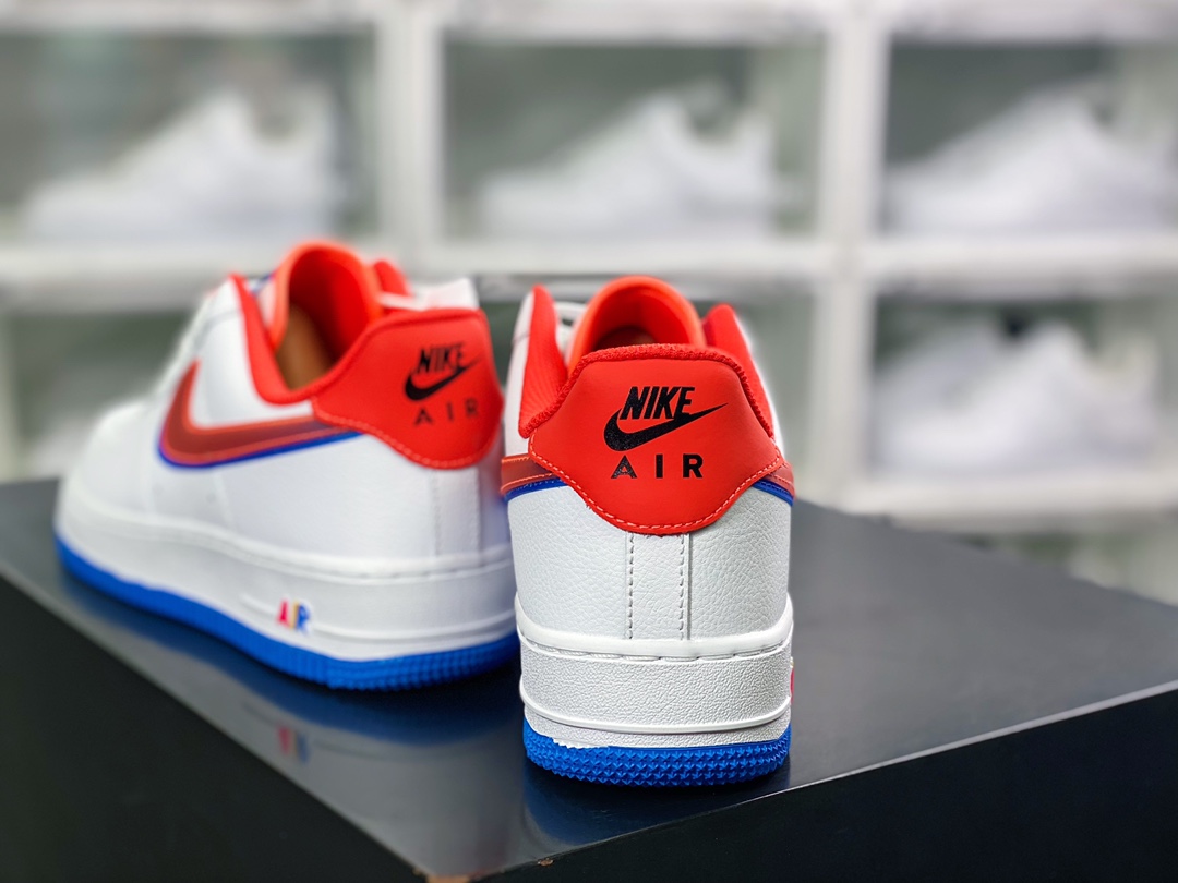 200  Air Force 1 '07 Low”White/Red/Blue”空军一号经典低帮百搭休闲运动板鞋DA3039-623