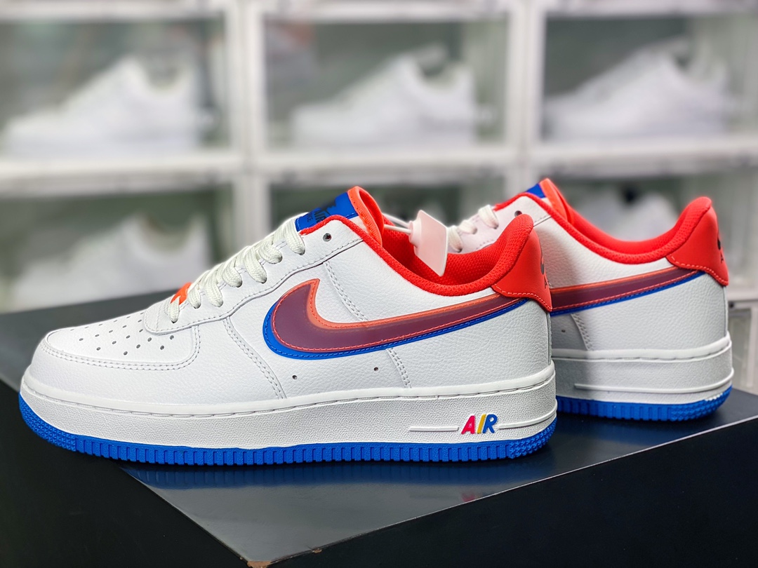 200  Air Force 1 '07 Low”White/Red/Blue”空军一号经典低帮百搭休闲运动板鞋DA3039-623