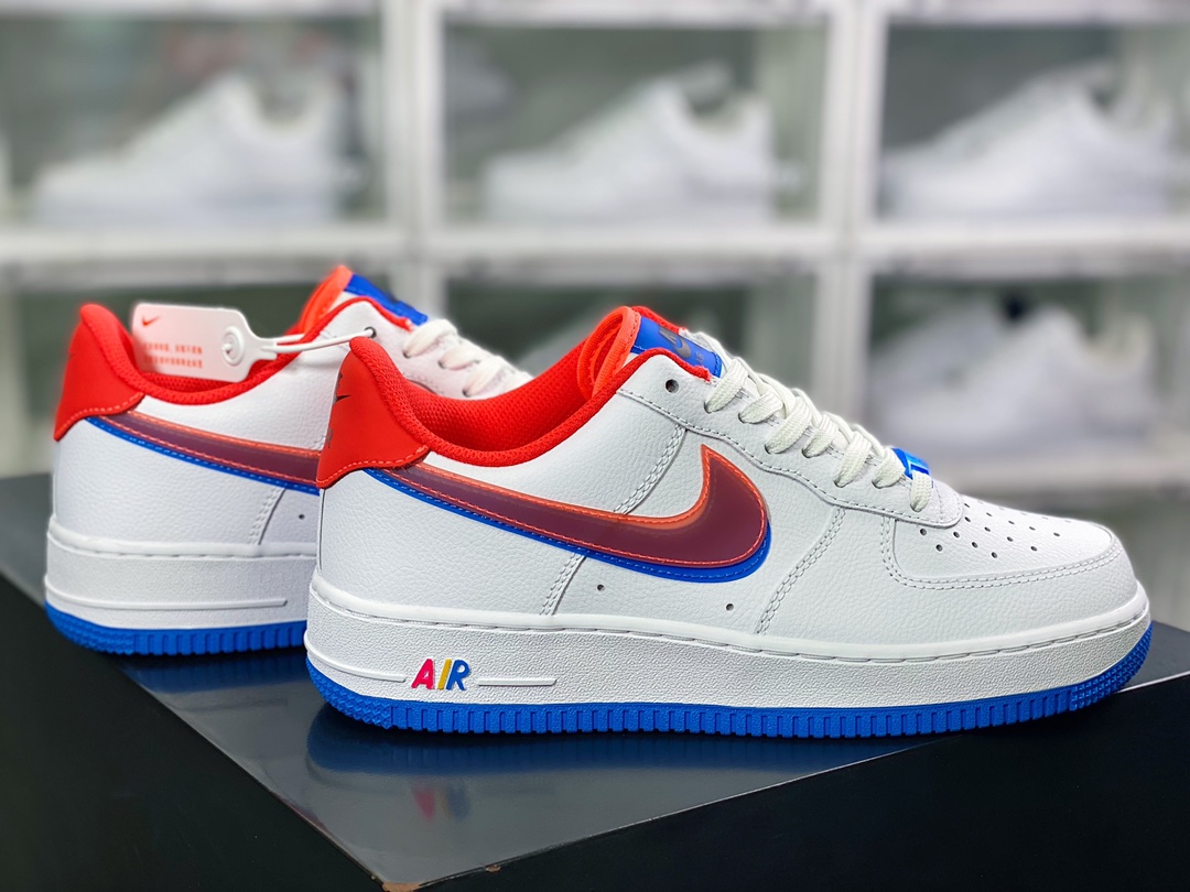 200  Air Force 1 '07 Low”White/Red/Blue”空军一号经典低帮百搭休闲运动板鞋DA3039-623