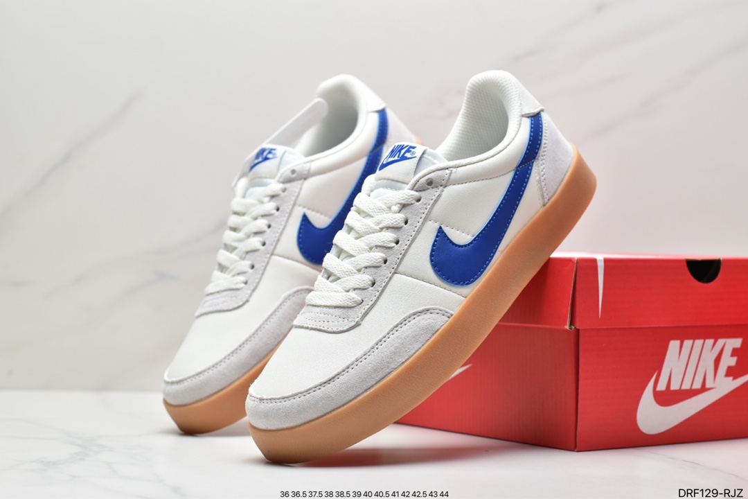115 耐克板鞋 生胶米白绿色 复古板鞋J.Crew x Nike 联名 Killshot II Leather 432997-111