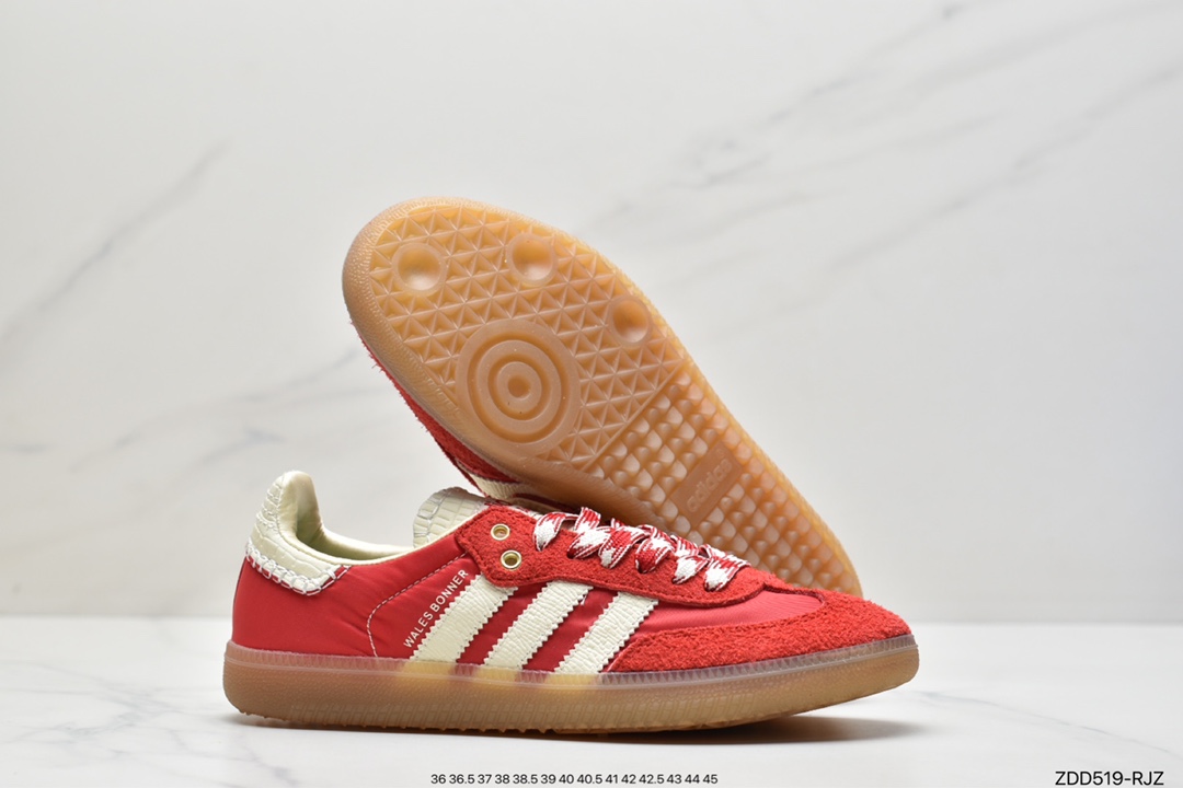 Adidas clover Originals Samba Vegan OG samba series gentleman moral training football style all-match low-top casual sports shoes GY6612