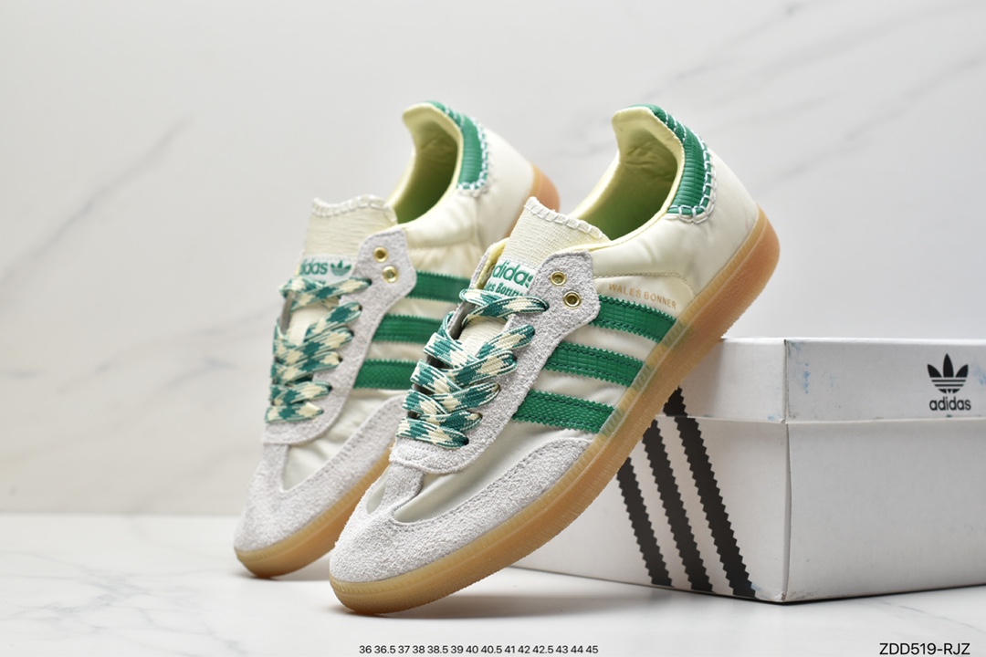 Adidas clover Originals Samba Vegan OG samba series gentleman moral training football style all-match low-top casual sports shoes GY6612