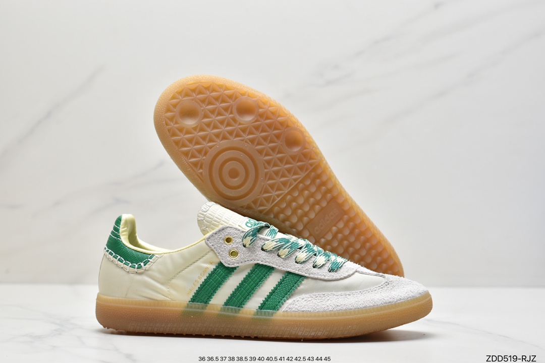 Adidas clover Originals Samba Vegan OG samba series gentleman moral training football style all-match low-top casual sports shoes GY6612