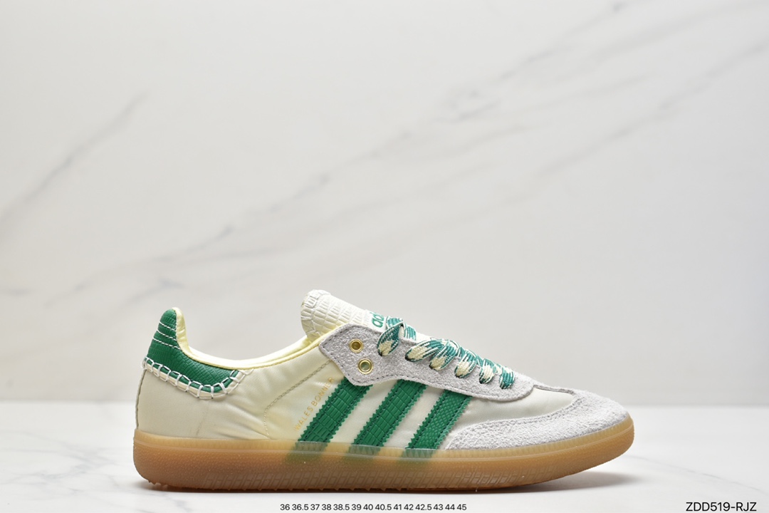 Adidas clover Originals Samba Vegan OG samba series gentleman moral training football style all-match low-top casual sports shoes GY6612