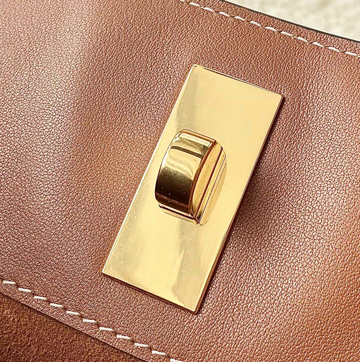 CELINE赛琳Bucket 16 牛皮革全皮水桶包195573