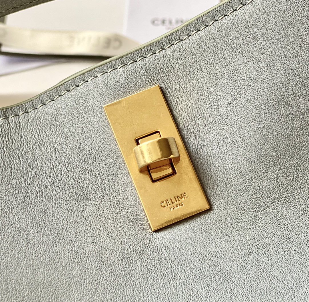 CELINE赛琳Bucket 16 牛皮革全皮水桶包195573