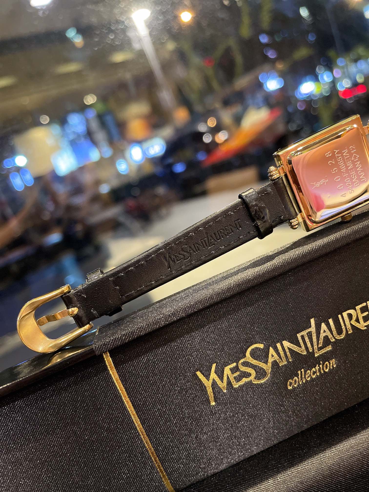 Vintage YSL Watch: Small Medium-Size Palette, Classic Design, 18K Gold Shell - 图片 7