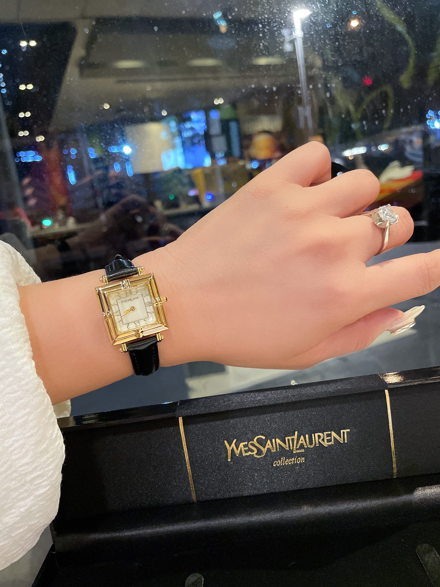 Vintage YSL Watch: Small Medium-Size Palette, Classic Design, 18K Gold Shell - 图片 8