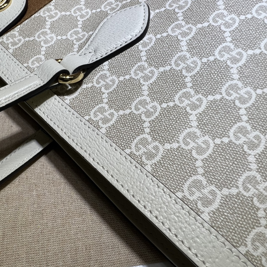 GUCCI古驰Ophidia系列织带中号托特包631685