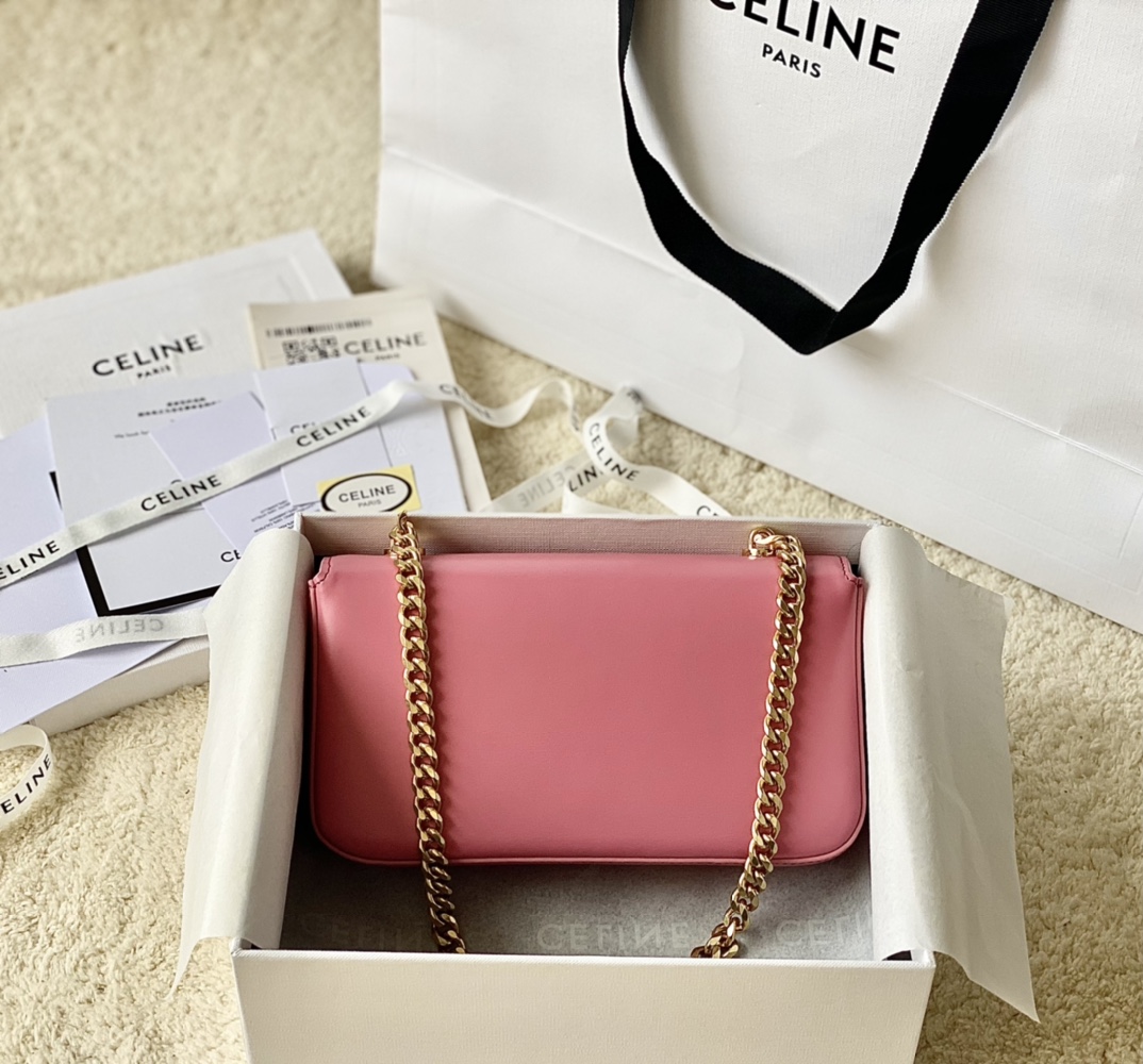 CELINE赛琳最新经典款链条腋下包197992