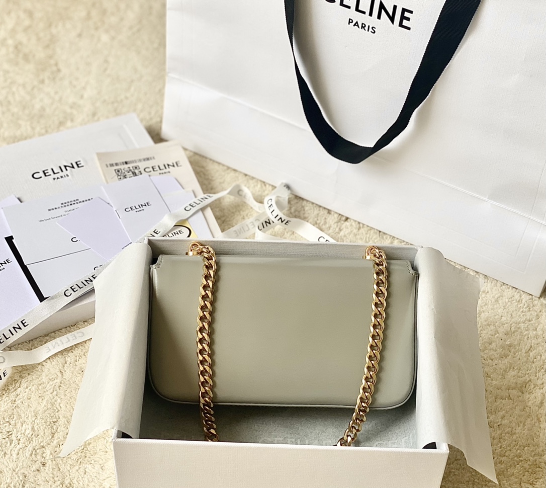 CELINE赛琳最新经典款链条腋下包197992
