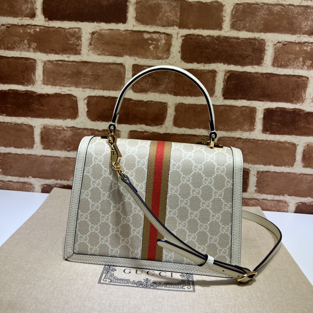 GUCCI古驰Ophidia系列GG小号手提包651055