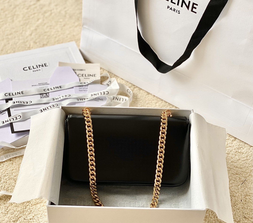 CELINE赛琳最新经典款链条腋下包197992