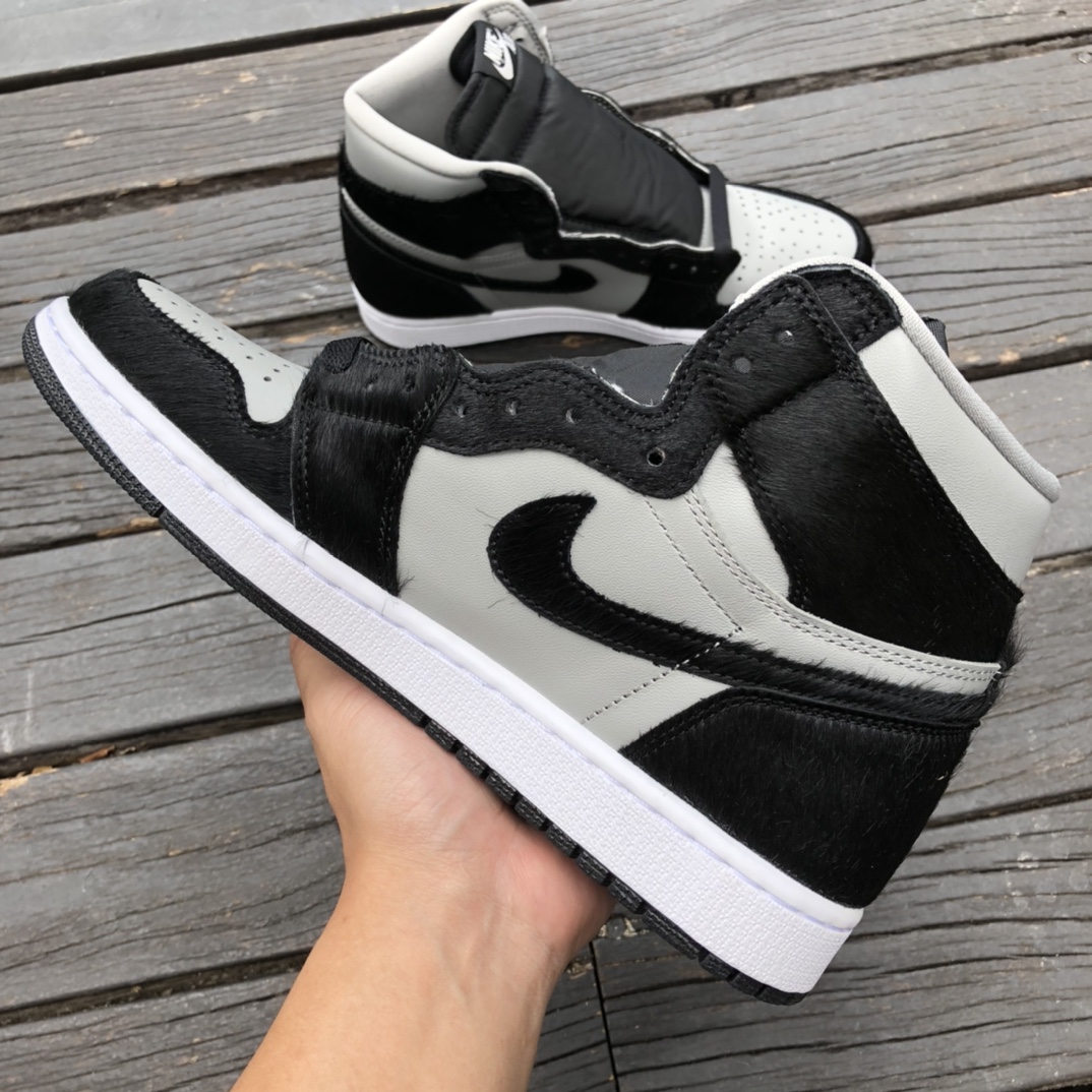 aj1熊猫2.0黑白高帮头层皮料️中秋福利一波尺码40-47.5特价店主推荐款