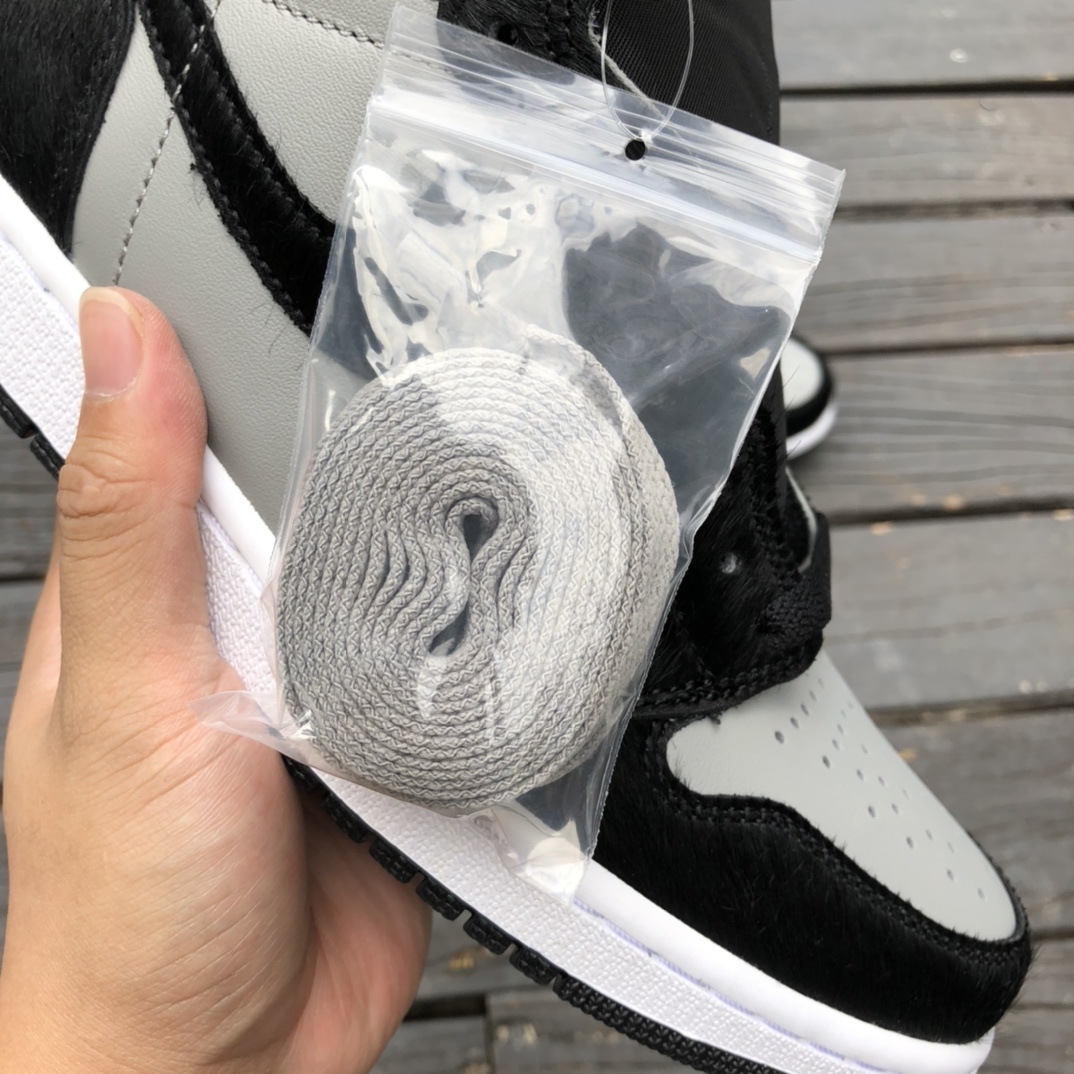 aj1熊猫2.0黑白高帮头层皮料️中秋福利一波尺码40-47.5特价店主推荐款