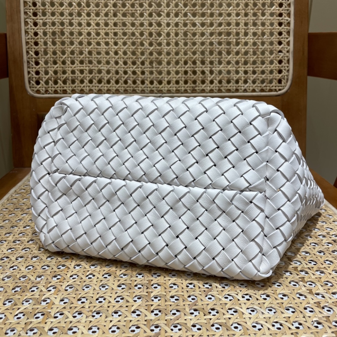 Bottega Veneta MINI CABAT 20CM BAG 709464白色