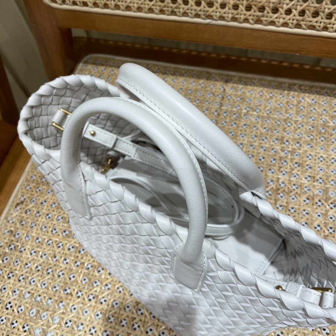 Bottega Veneta MINI CABAT 20CM BAG 709464白色