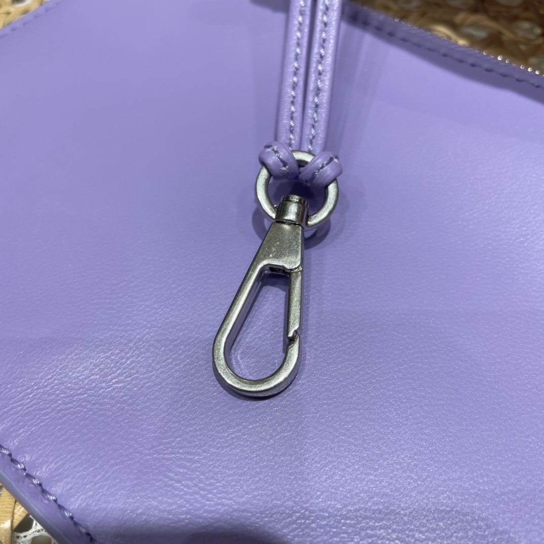 Bottega Veneta MINI CABAT 20CM BAG 709464紫藤色