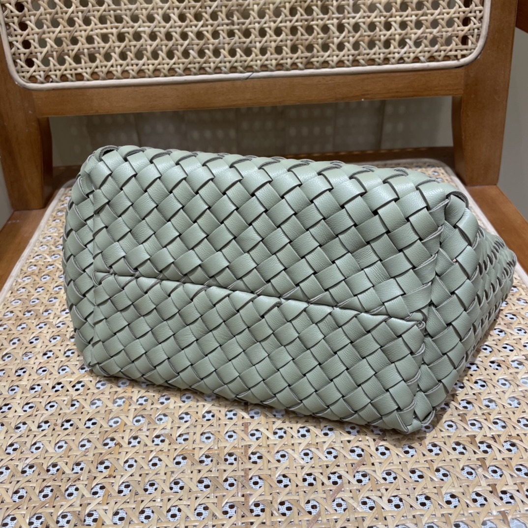 Bottega Veneta MINI CABAT 20CM BAG 709464洞石绿
