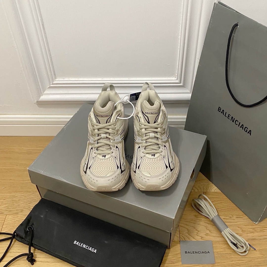 Beige BALENCIAGA · Balenciaga 2022ss nuevo X-Pander 6.0 zapatos retro de primavera zapatillas zapatos papá versión supe…