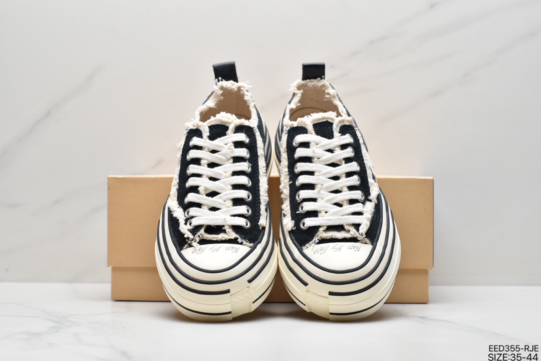 370 吴建豪个人新锐品牌xVESSEL G.O.P Mule Slip On 重工解构厚底软木